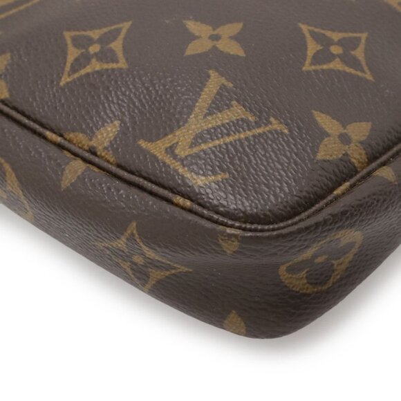 Louis Vuitton Monogram Pochette Pouch Handbag Party - Picture 3 of 8